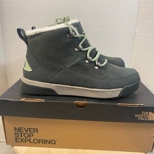 The North Face Sierra Winter Boots Womens Multi Mid Calf Waterproof Lace Up 8.5